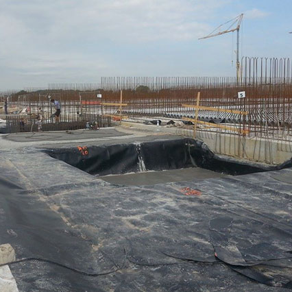Vasche per fondazione capannoni